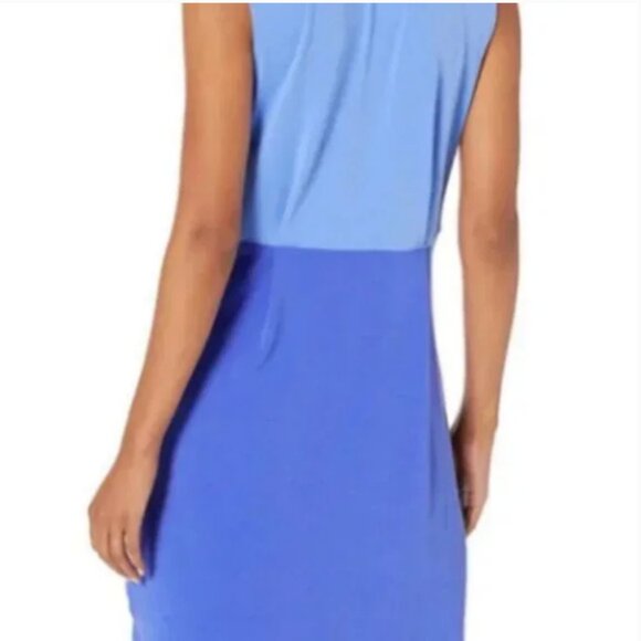 Puma Urban Sports Sleveless Dress Color Block Two Tone Blue Size XL - Picture 3 of 10